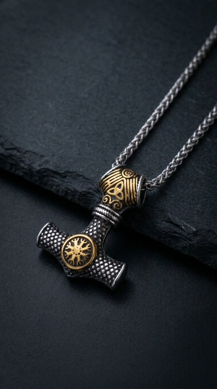 Medallón Mjolnir — El Martillo de Thor