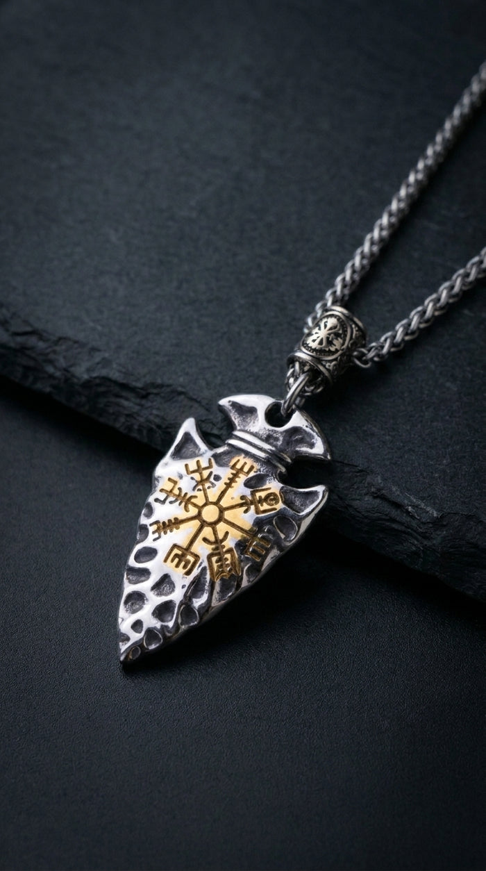 Medallón Valknut — El Nudo del Guerrero